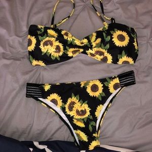 SHEIN sunflower bikini